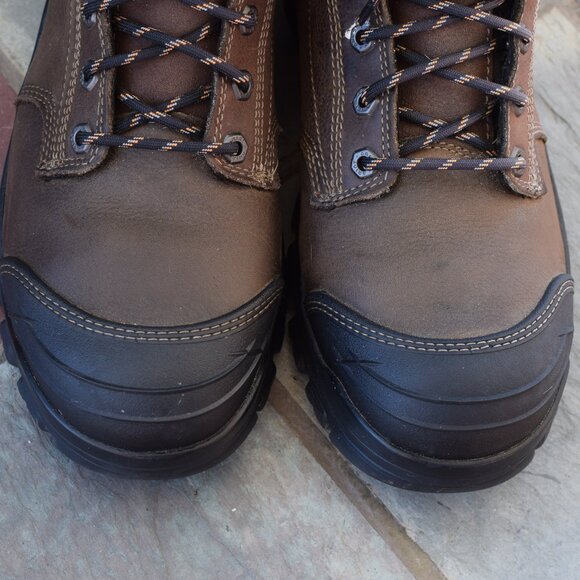 Ariat Leather Treadfast 6" Waterproof Steel Toe Work Boot Style# 10034673 - 10 - Picture 7 of 11